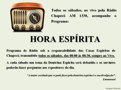 Sociedade Esprita Bezerra de Menezes  Chapec/SC -